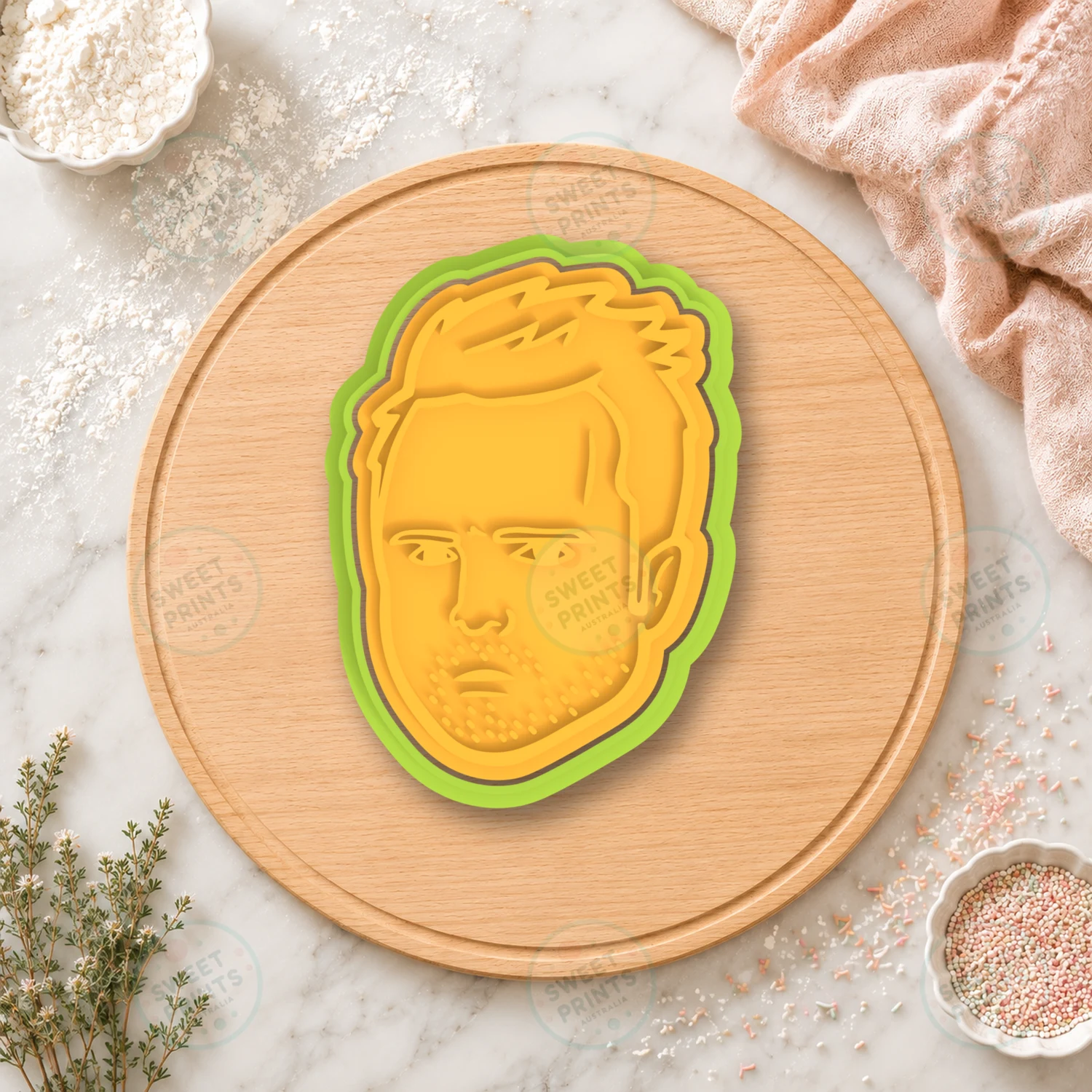 Jesse Pinkman Cookie Cutter & Stamp cookie cutter