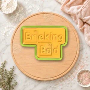 Breaking Bad Lettering Cookie Cutter & Stamp
