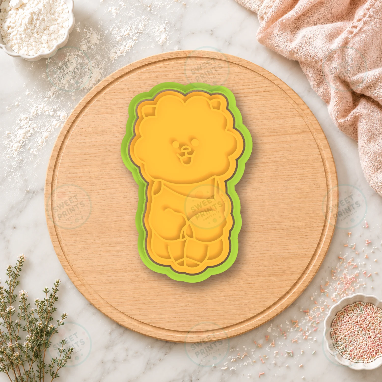 Bts Bt21 Chimmy Cookie Cutter & Stamp cookie cutter