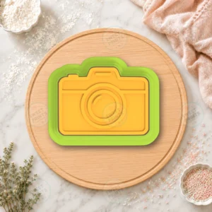 Camera 1 Cookie Cutter & Stamp