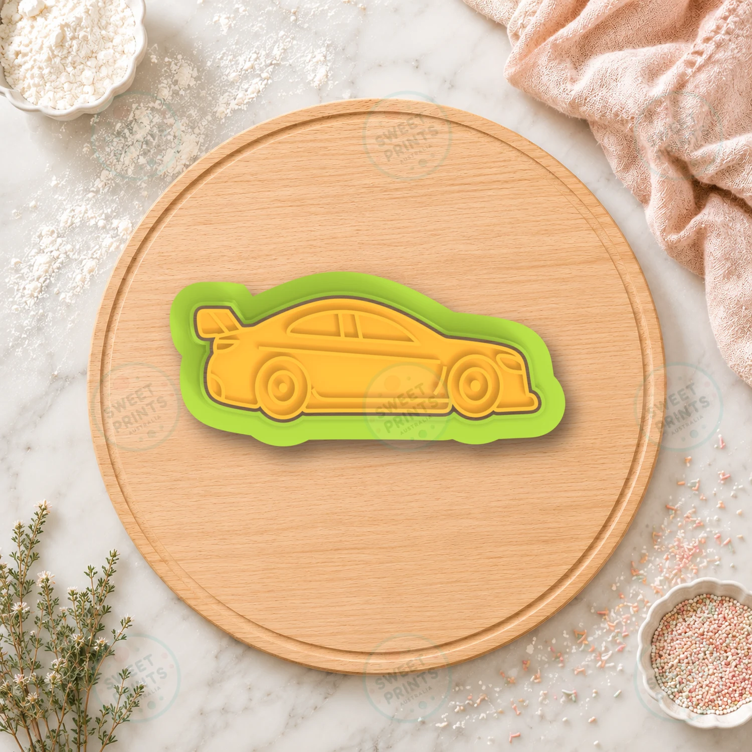 Car Hotwheels Cookie Cutter & Stamp cookie cutter