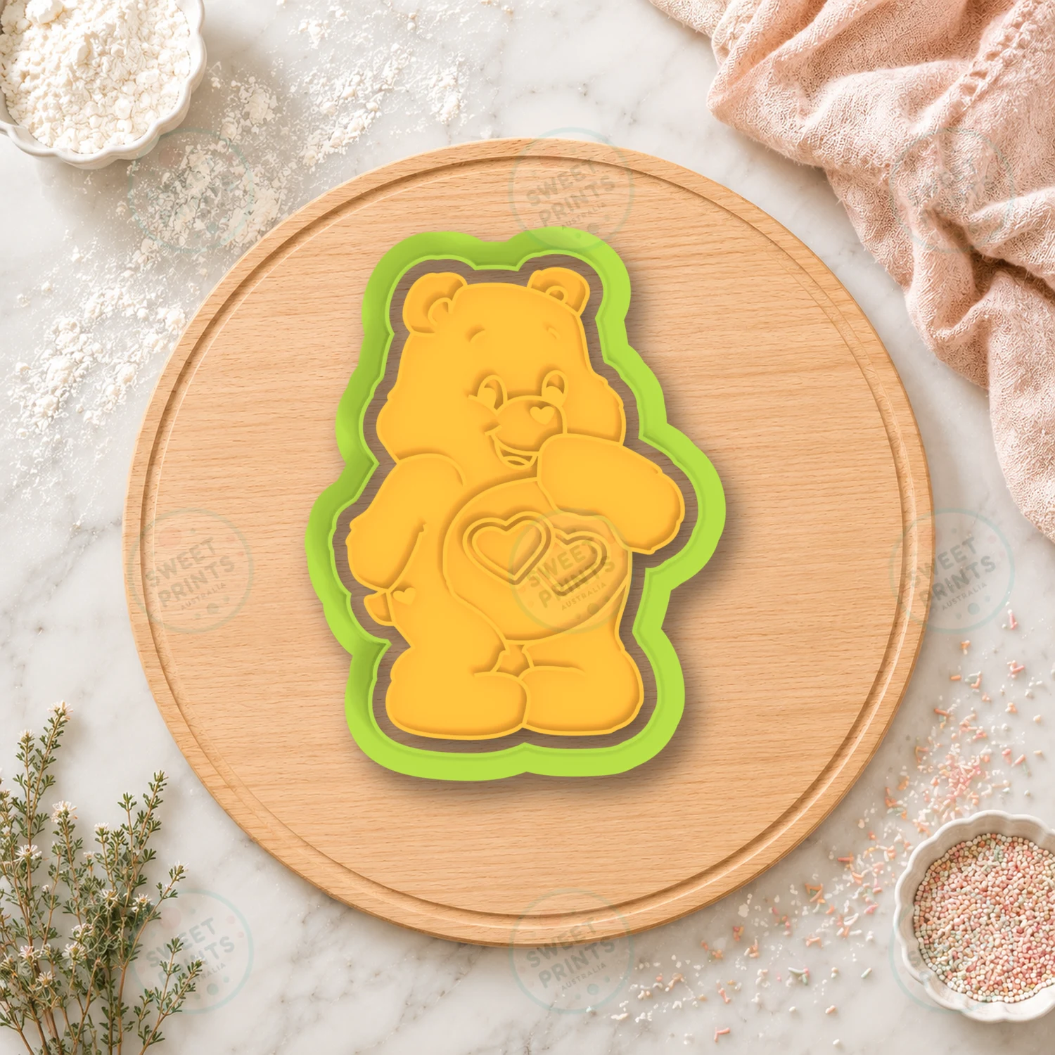 Care Bears1 Cookie Cutter & Stamp cookie cutter