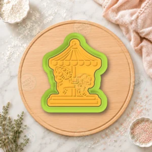 Carousel Circus Cookie Cutter & Stamp