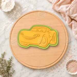 McQueen Cookie Cutter & Stamp