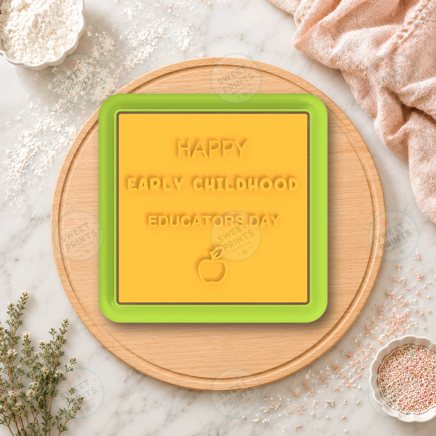 Childhood Educators Teachers School Cookie Cutter & Stamp cookie cutter