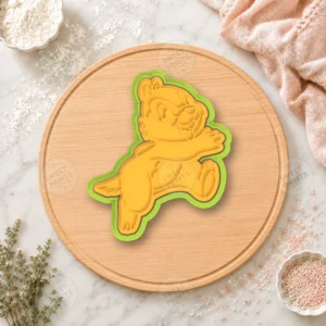 Chip N Dale Leaping Cookie Cutter & Stamp