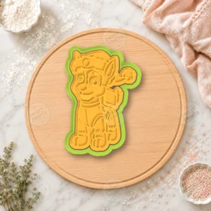 Paw Patrol Everest Santa Cookie Cutter & Stamp