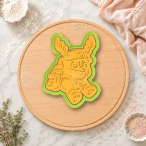 Paw Patrol Rocky Reindeer Cookie Cutter & Stamp