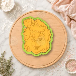 Grinch Face 1 Cookie Cutter & Stamp