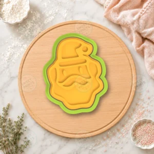 Santa 1 Cookie Cutter & Stamp