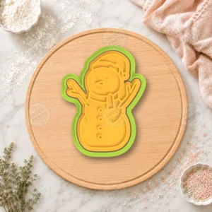 Snowman Cookie Cutter & Stamp