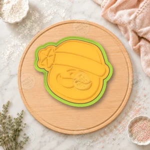 Santa Face 2 Cookie Cutter & Stamp