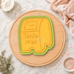 Santa Mail Cookie Cutter & Stamp