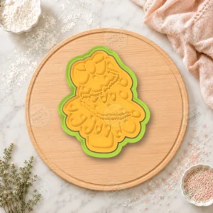 Christmas Garland Decoration Cookie Cutter & Stamp