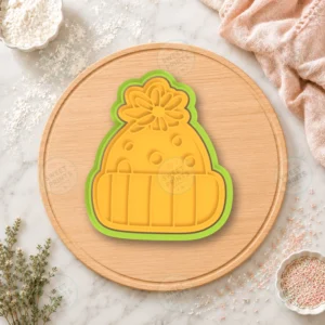 Christmas Beanie Cookie Cutter & Stamp