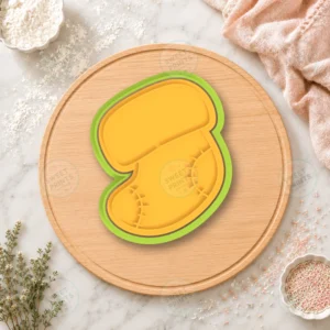 Stitched Stocking Cookie Cutter & Stamp