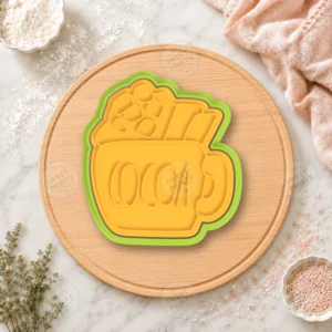 Hot Cocoa Mug Cookie Cutter & Stamp