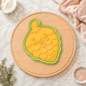 Pinecone 1 Cookie Cutter & Stamp