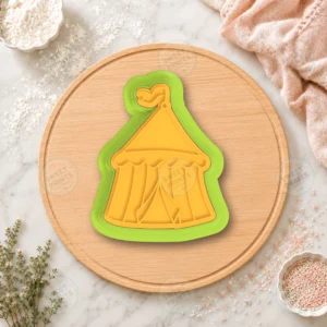 Circus Tent Cookie Cutter & Stamp