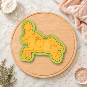 Circus Horse Cookie Cutter & Stamp