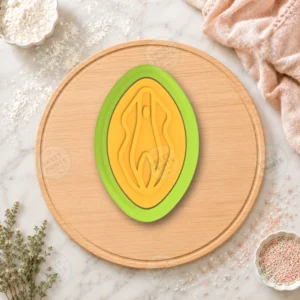 Clitoris Vagina 7 Cookie Cutter & Stamp