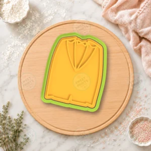 Sleeveless Hooded Top Cookie Cutter & Stamp