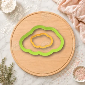 Cloud 4.5Cm Cookie Cutter & Stamp