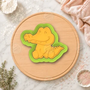 Crocodile Cookie Cutter & Stamp