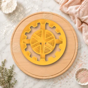 Cog Gear Modified By Ivan Cookie Stamp