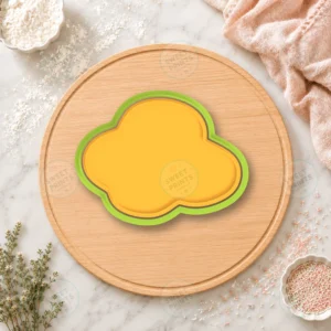 Cloud 2 Cookie Cutter & Stamp
