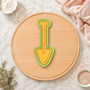 Shovel Cookie Cutter & Stamp