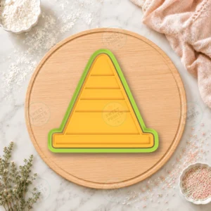 Traffic Cone 2 Cookie Cutter & Stamp