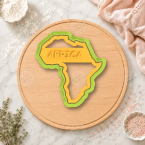 Africa Cookie Cutter & Stamp