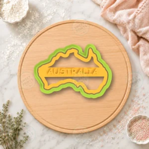Australia Cookie Cutter & Stamp