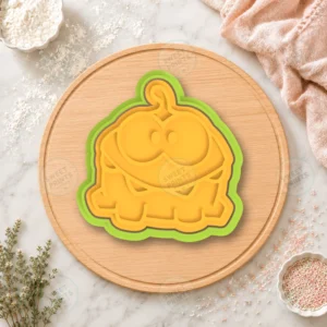Om Nom Character Cookie Cutter & Stamp