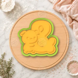 Ampersand Symbol Puppy Cookie Cutter & Stamp