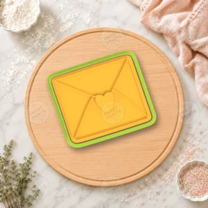 Love Letter Envelope Cookie Cutter & Stamp