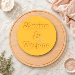 Davina & Stefano Cookie Stamp
