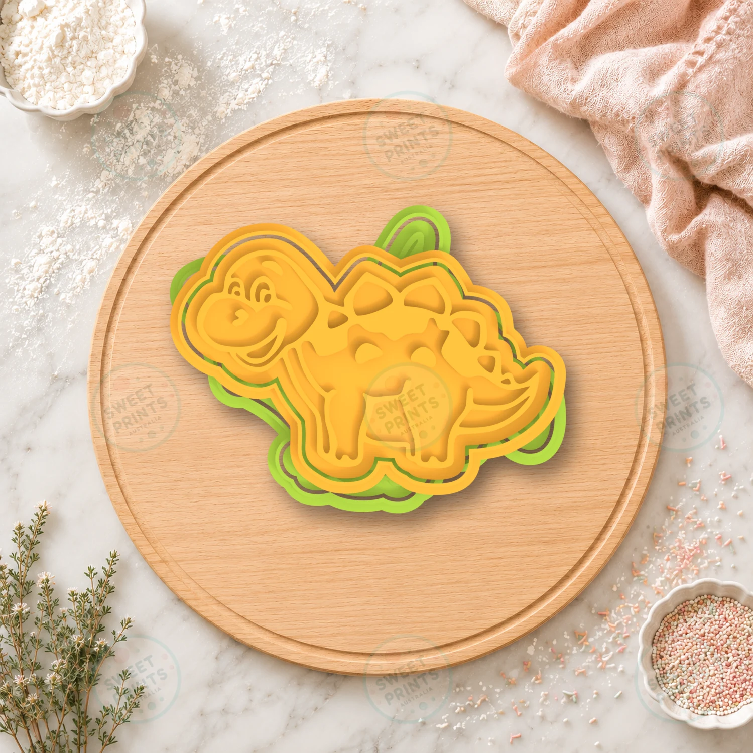 Letter A Cookie Cutter & Stamp cookie cutter