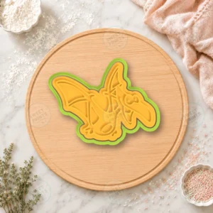 Number 6 Cookie Cutter & Stamp
