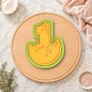 Dinosaur Number 1 Cookie Cutter & Stamp