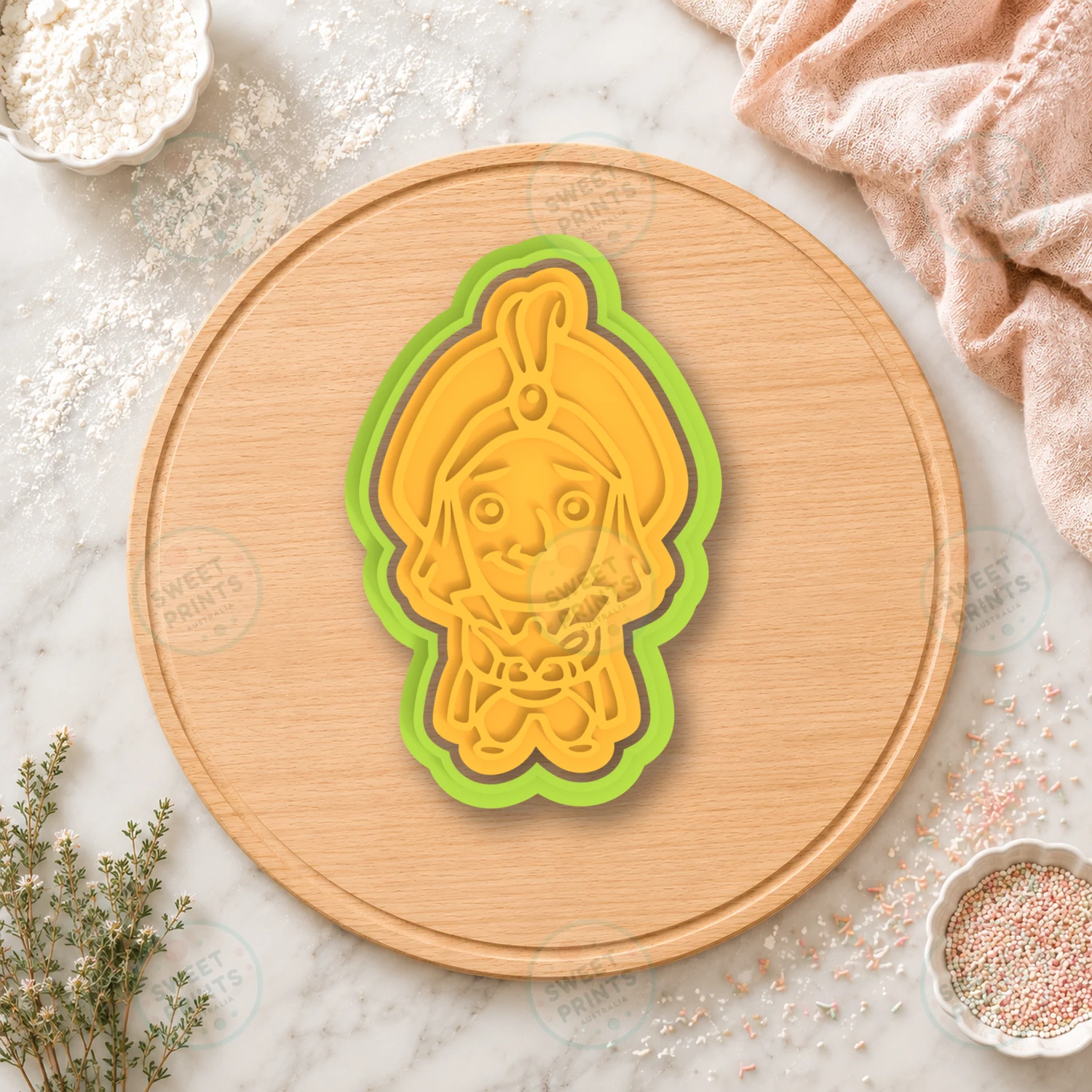Magic Lamp Cookie Cutter & Stamp cookie cutter