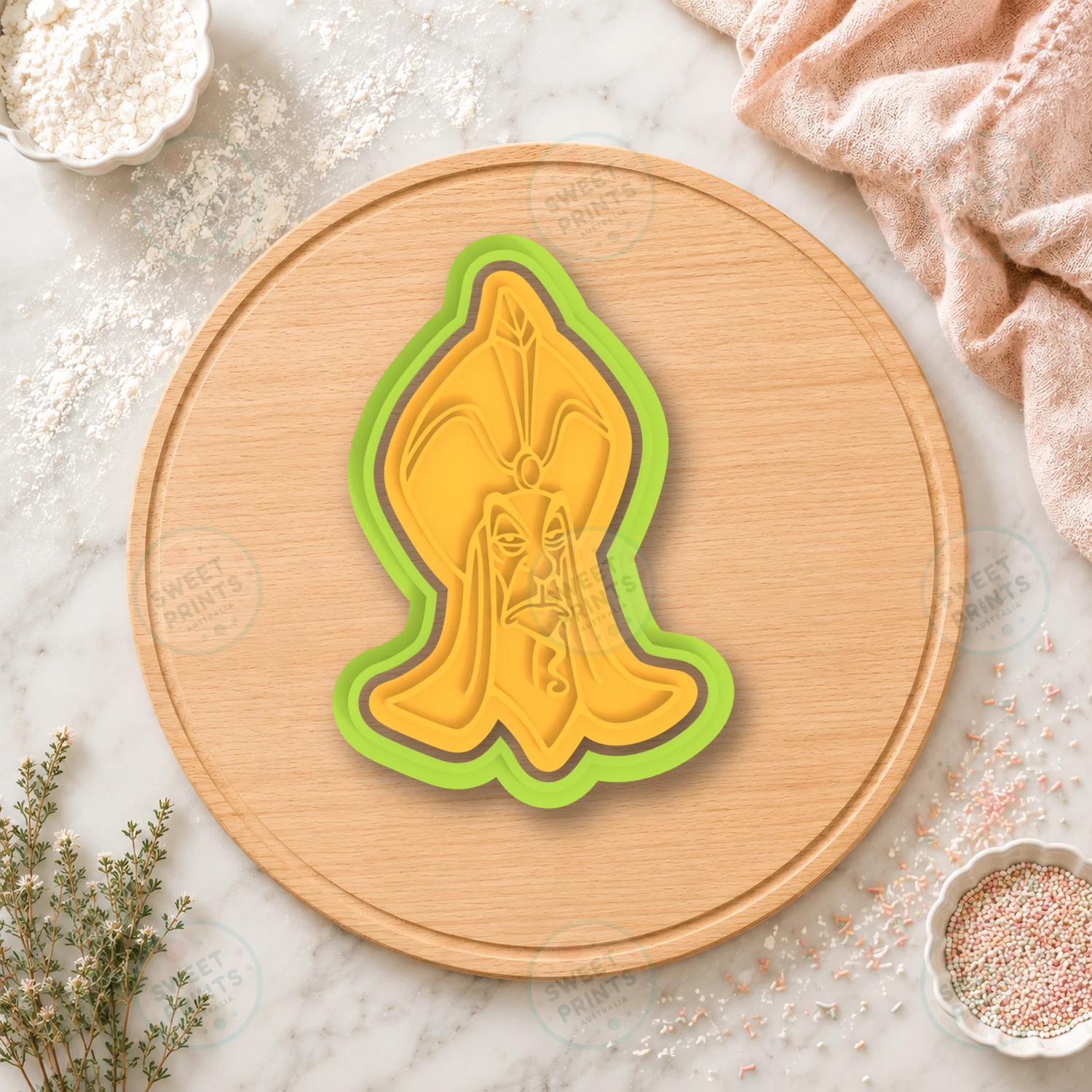 Jafar 1 Cookie Cutter & Stamp cookie cutter