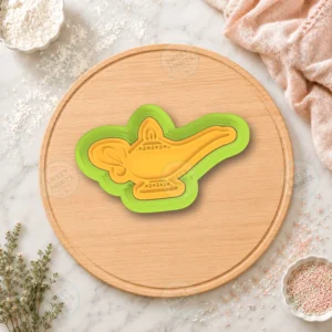 Genie Lamp 2 Cookie Cutter & Stamp