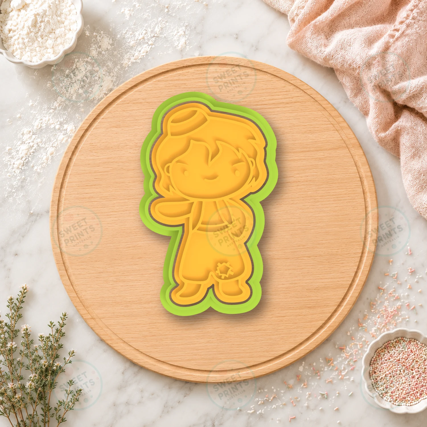 Aladdin Cookie Cutter & Stamp cookie cutter