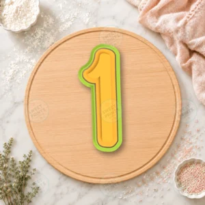 Number Zero Cookie Cutter & Stamp