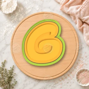 G Small Cookie Cutter & Stamp