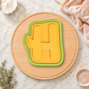 H Small Cookie Cutter & Stamp