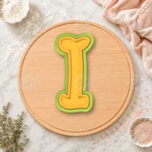 Disney Alphabet Letter I Cookie Cutter & Stamp