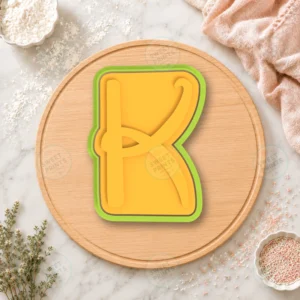 Disney Alphabet Letter K Cookie Cutter & Stamp